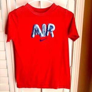 Nike Kids Red Air Graphic Tee